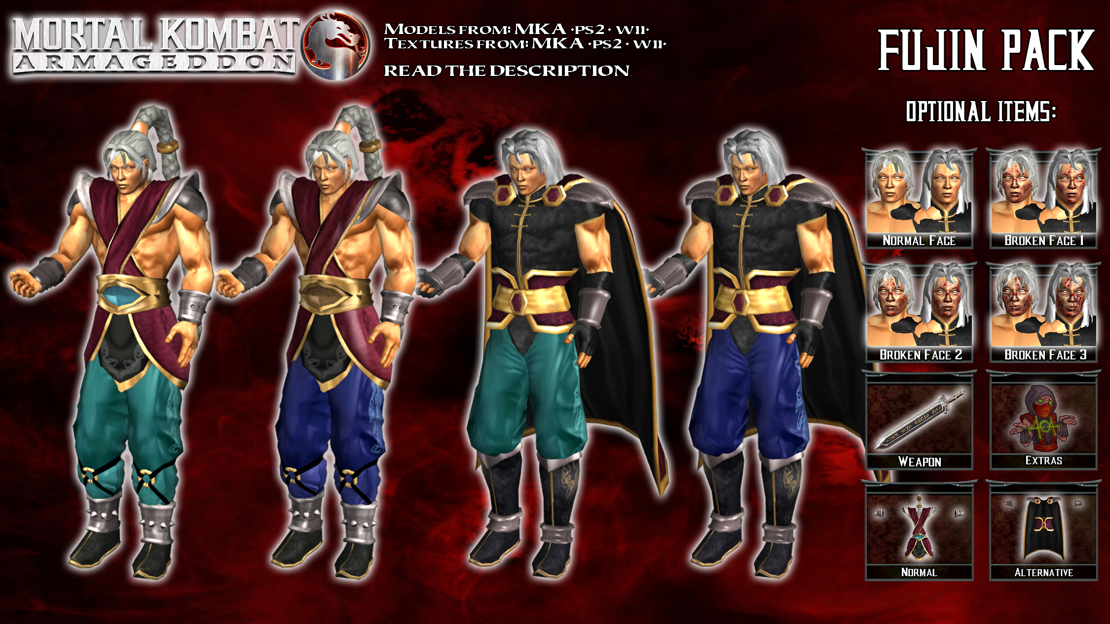 Mortal Kombat Armageddon Characters