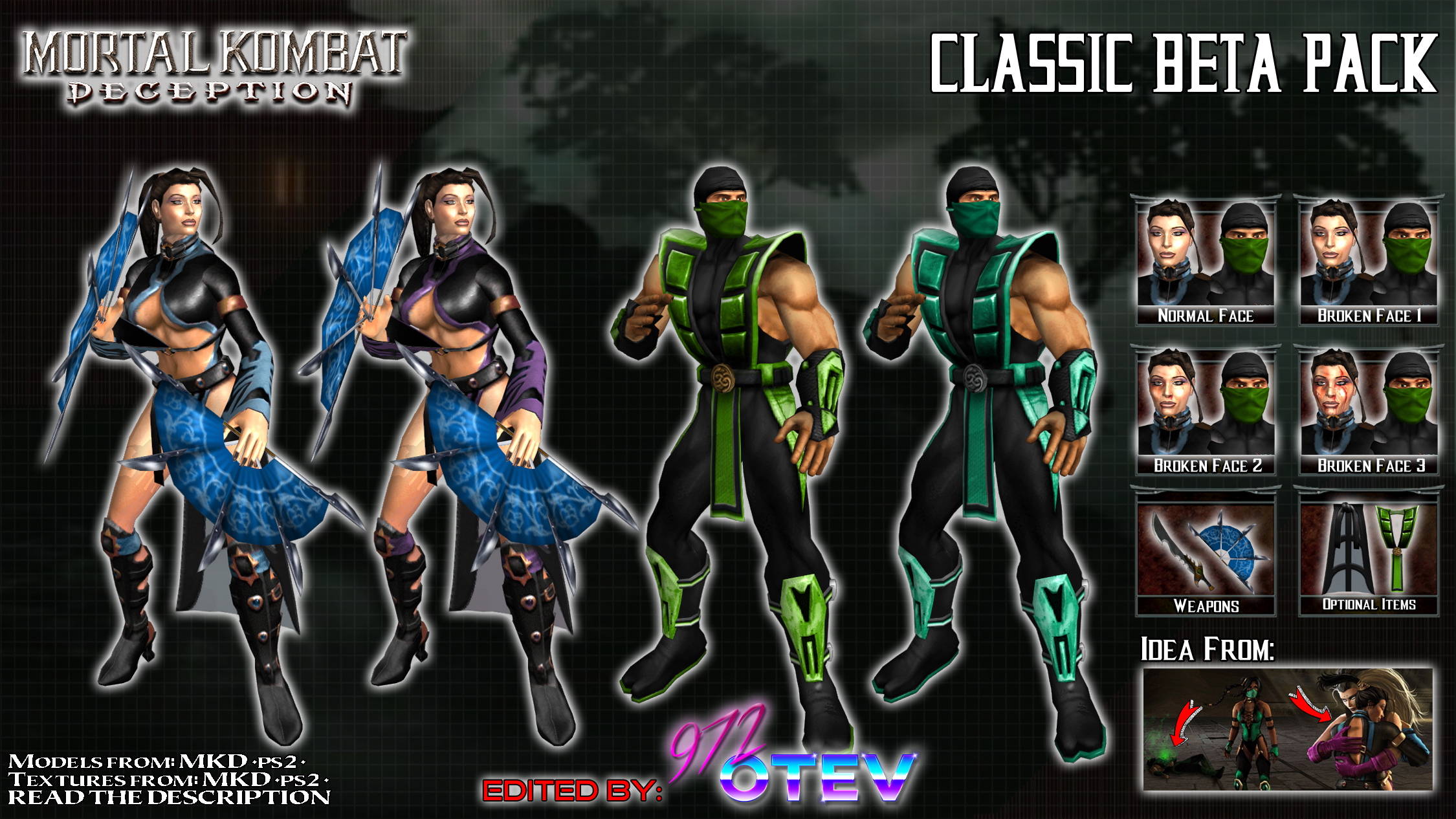MK Deception - ClassicBeta Pack -By972oTeV- [XPS] by 972oTeV on DeviantArt