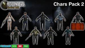 RE SURVIVAL UNIT - Chars (Pack 2) [XPS - FBX]