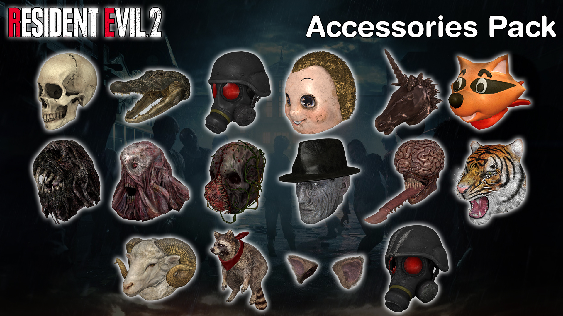 RE2 Remake - Accesories Pack [XPS] by 972oTeV on DeviantArt