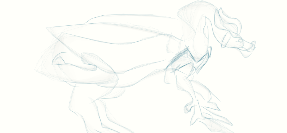 Dragon sketch