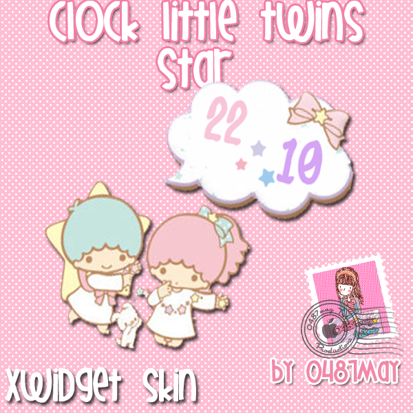 Little twin, Clock, Xwidget by may0487