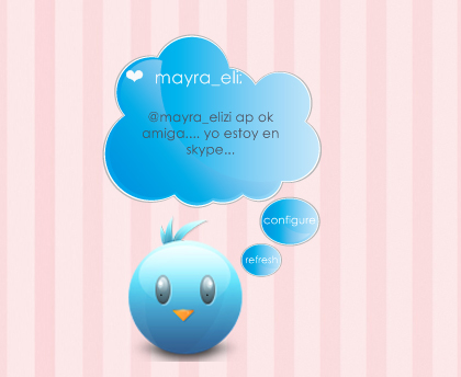 Twitter Bird Notifications Xwidget by may0487