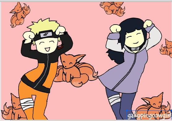 Naruto + Hinata Caramelldansen