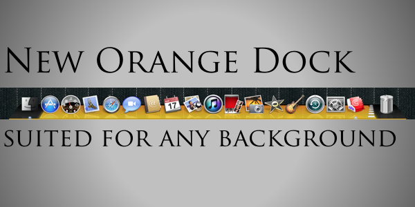 Mac Orange Dock