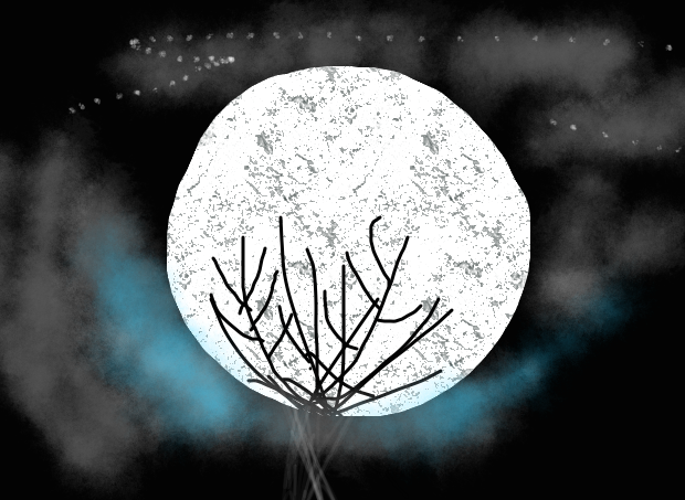 Full moon by Spideecartoon on DeviantArt