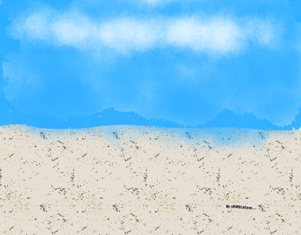 Sand and sky