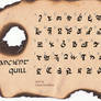 Ancient Quill FREE FANTASY/SCI-FI FONT