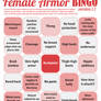 Female Armor BINGO ver. 1.1 (dowloadable PDF)