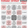 Female Armor Rhetoric BINGO (PDF)