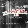 Random Textbrushes number 11