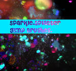 Sparkle.Splatter GIMP Brushes