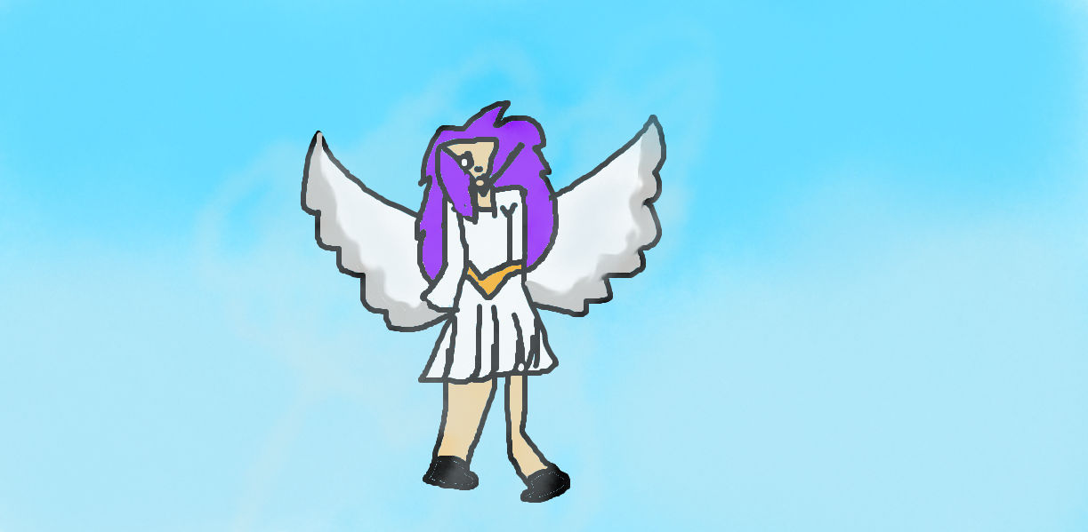 Angle in the sky by Fr1sk1sCoo1 on DeviantArt