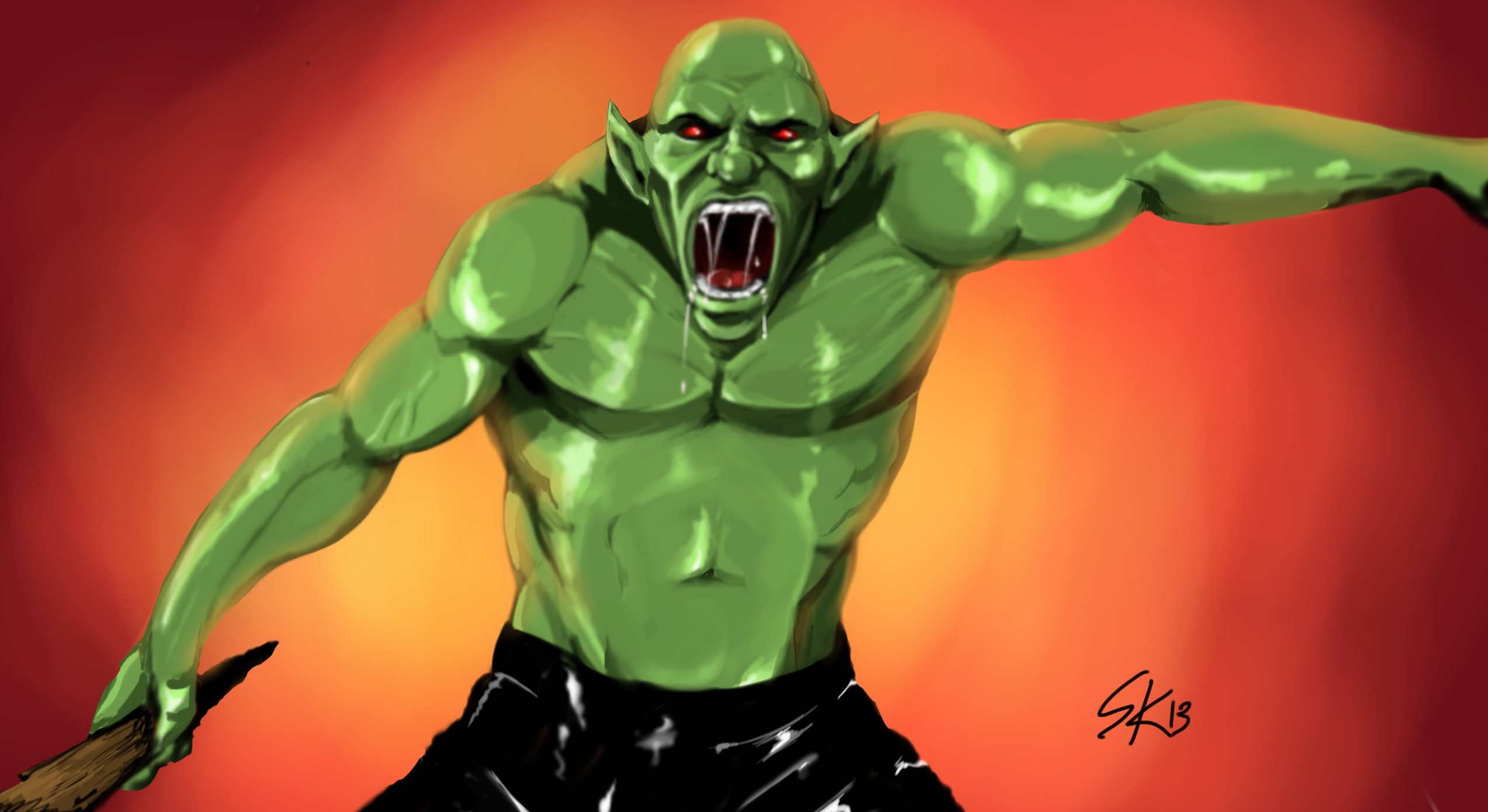 Angry Goblin by SpencerKurtti on DeviantArt
