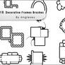 Decorative Frames Brushes