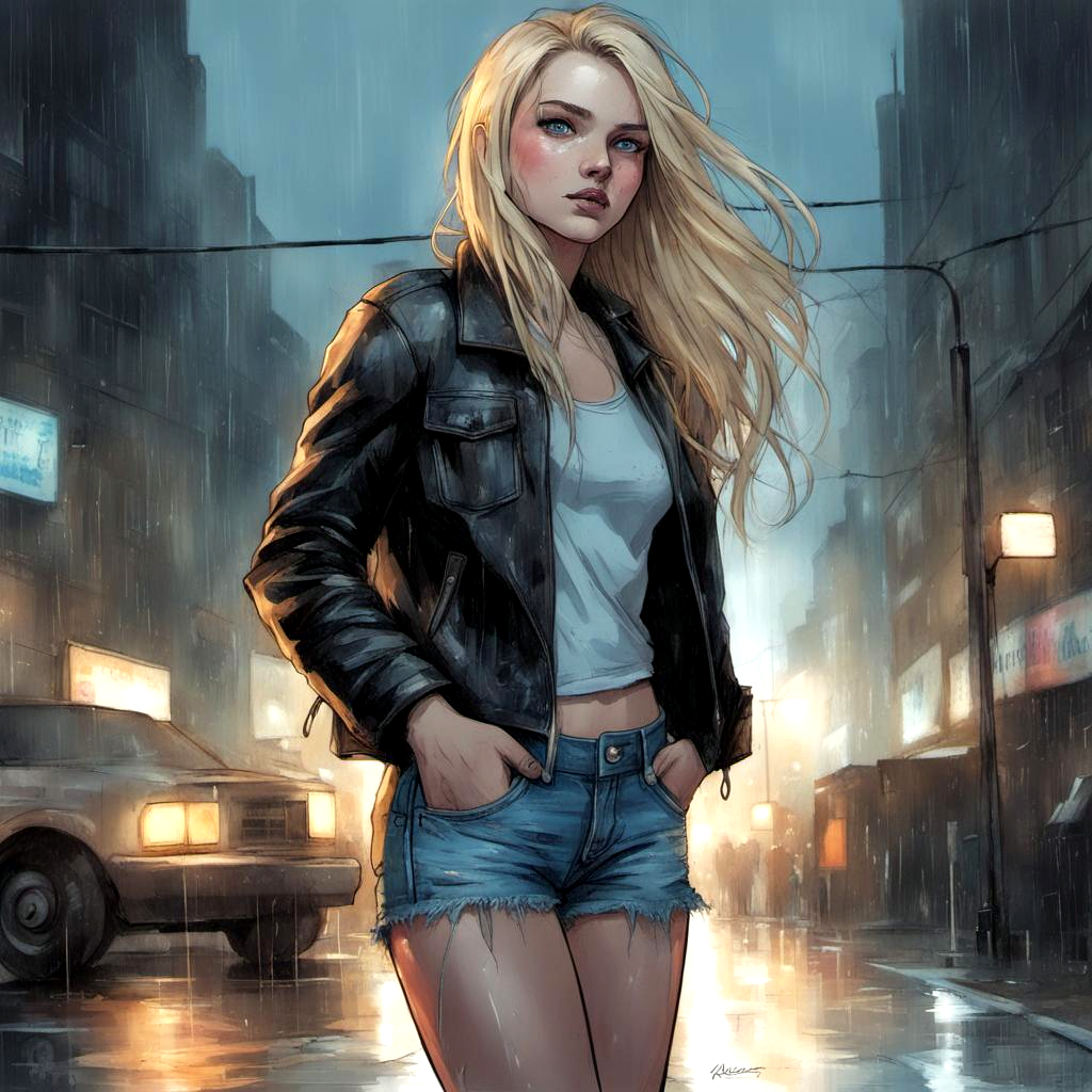 Skye on a Rainy Night by LA-LI-AN on DeviantArt