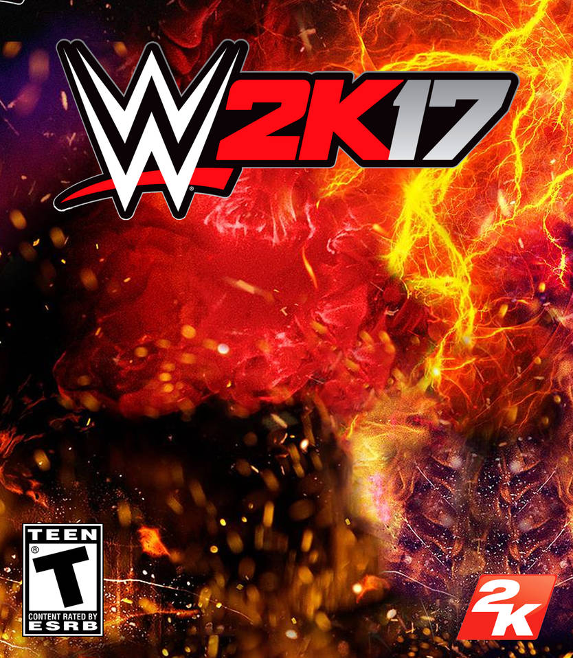 WWE 2K17 Cover Art Template by TigerBombXFW on DeviantArt
