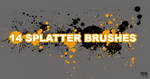 Ultimate splatter brushes two by Screamotizer