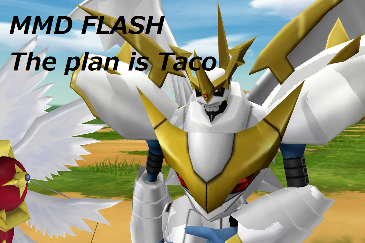 MMD Flash Dukemon Has a Plan