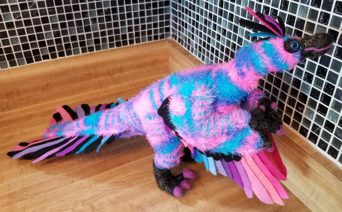 Velociraptor and Dromaeosauridae Amigurumi Pattern by TheSleepyMonster ...