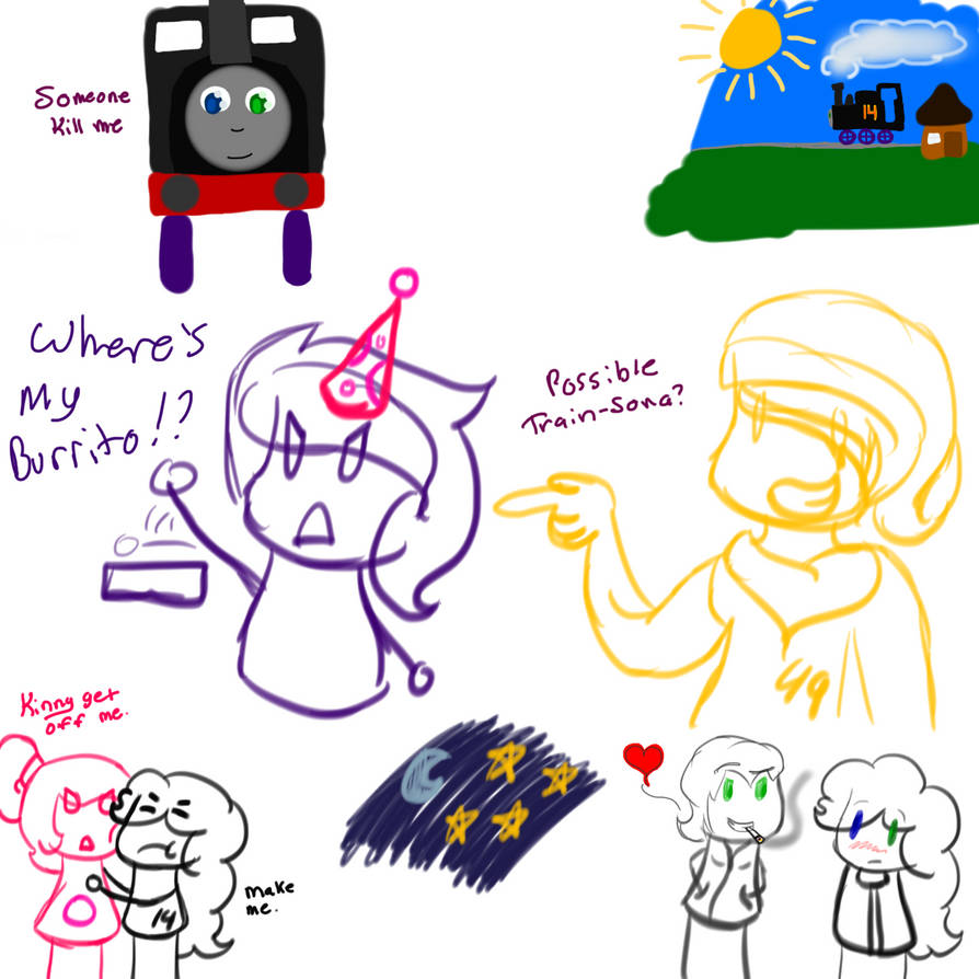 Sketchdump 4 by ButtonmashMC on DeviantArt