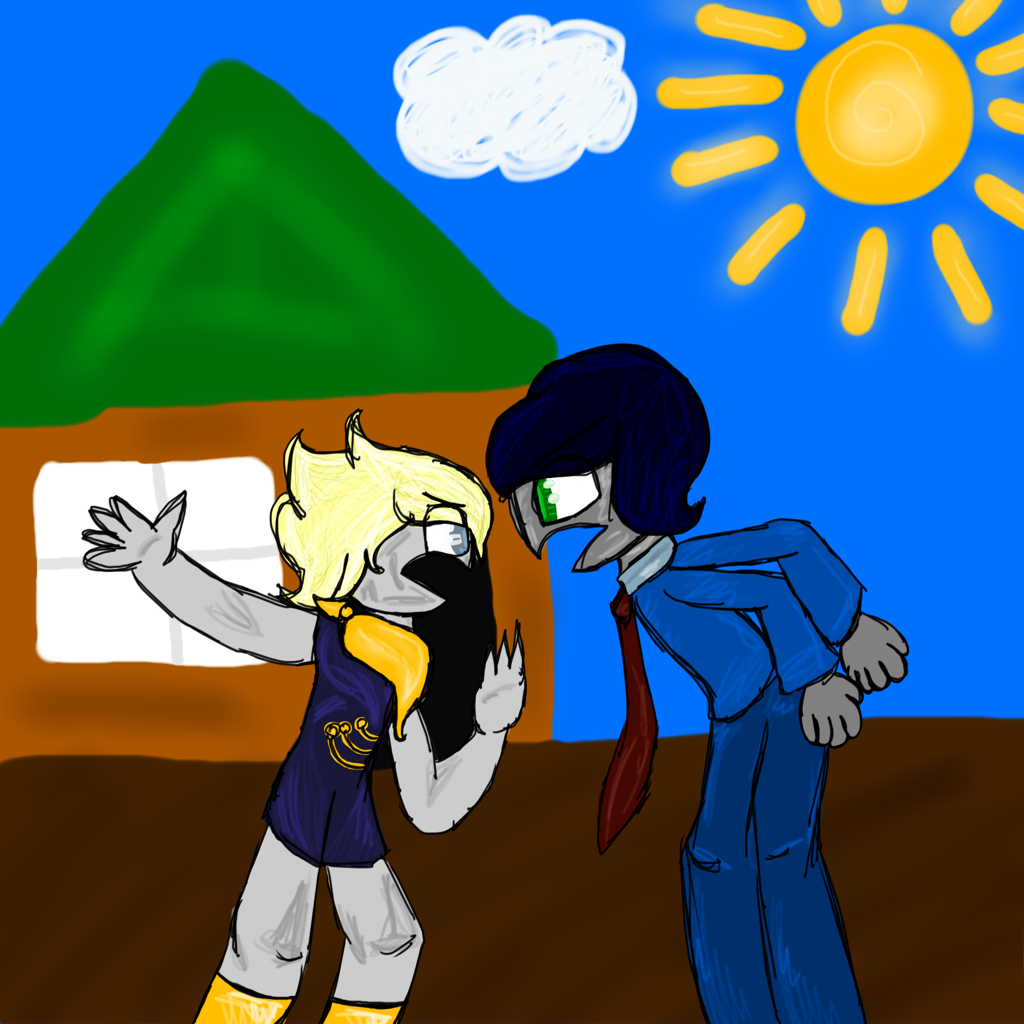 Arguement by ButtonmashMC on DeviantArt