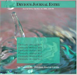 Water Journal Skin