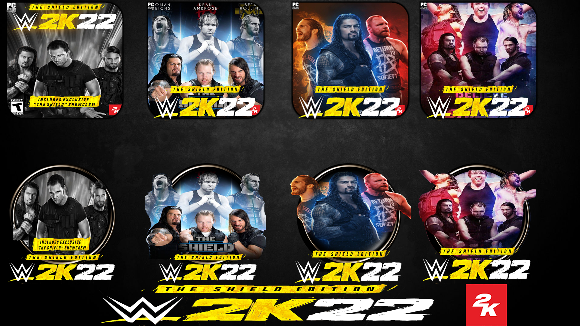 WWE 2k22 The Shield Edition