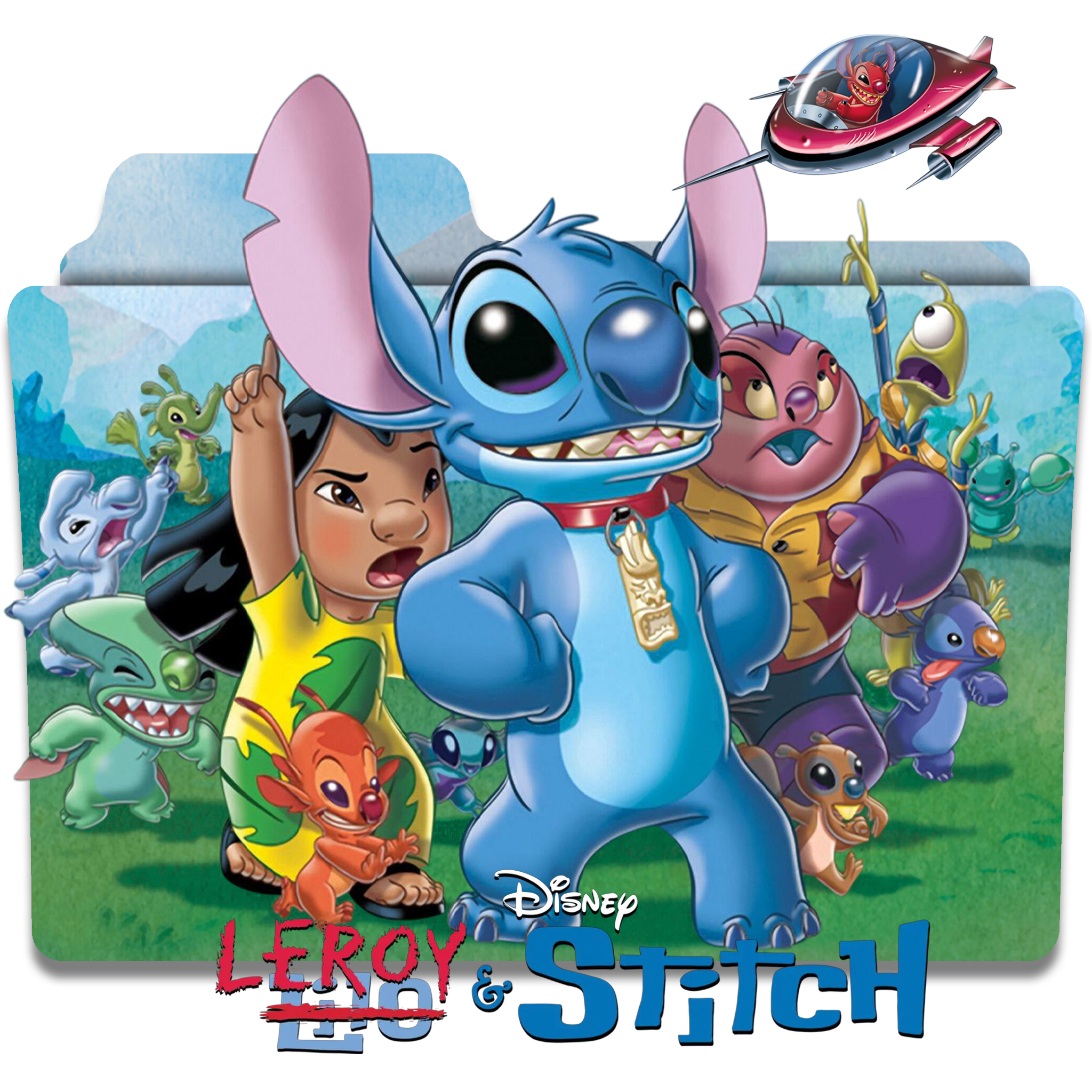 Leroy and Stitch Icon folder by ahmed2052002 on DeviantArt