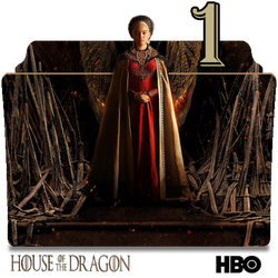 House Of The Dragon S01 Icon folder by ahmed205200