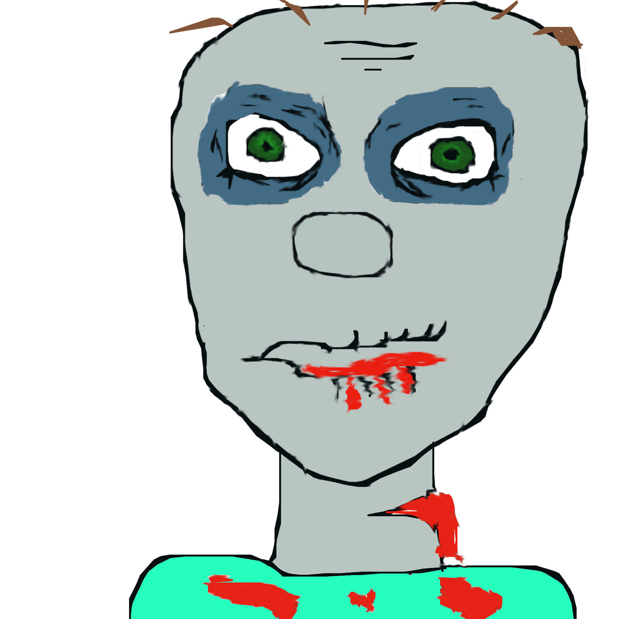 Billy Pajama Jones the Grey Zombie