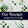 Dot brushes