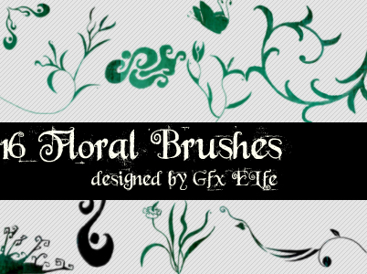 Floral Brushes No 2