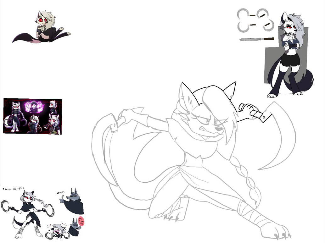 (Speed art) Loona Nagant And Death Loona by LordShrekzilla20 on DeviantArt