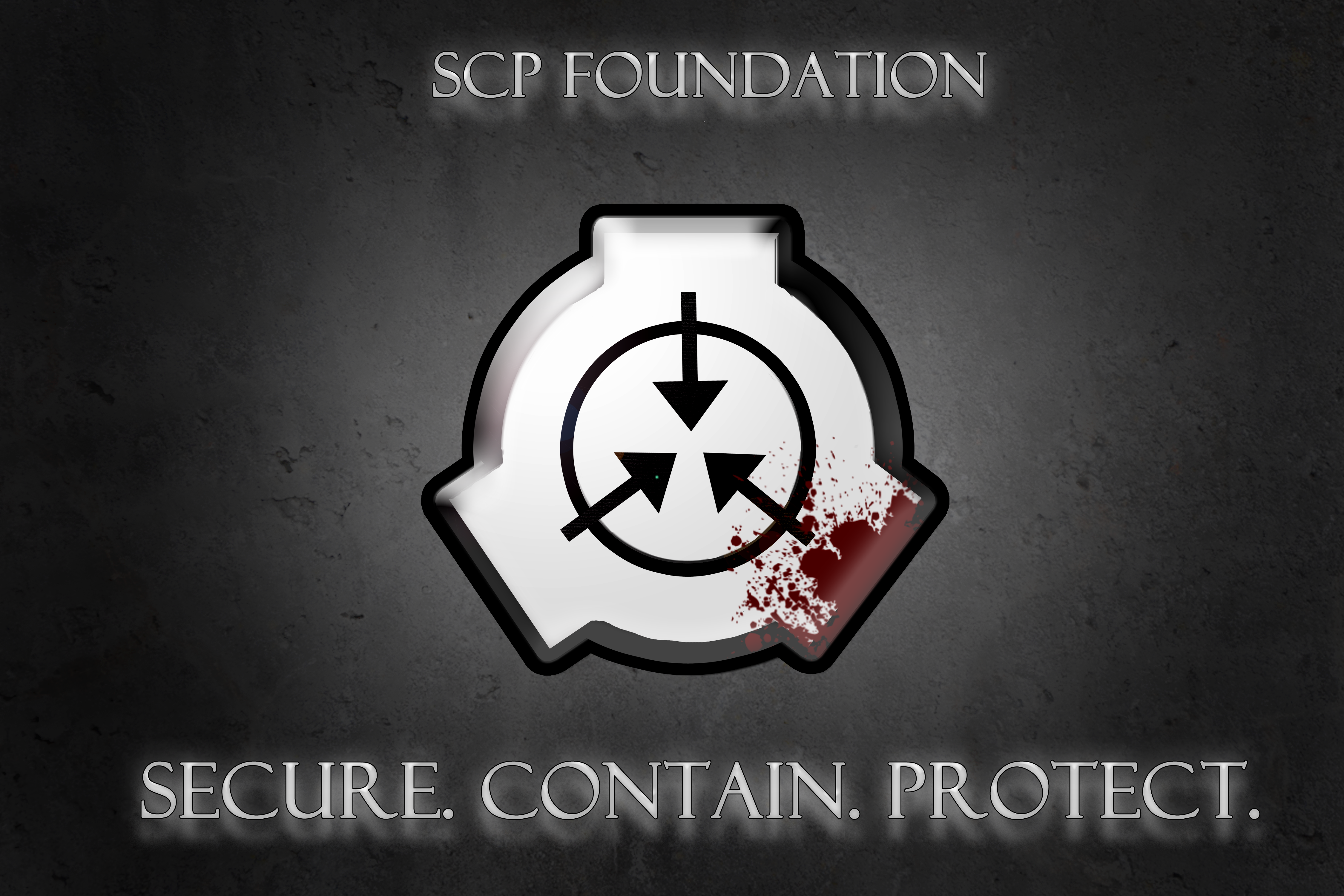 SCP Foundation logo - Secure Contain Protect | Poster