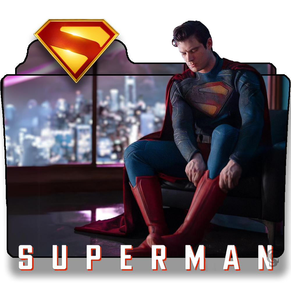 Superman (2025) V2 folder icon by Carrshow on DeviantArt