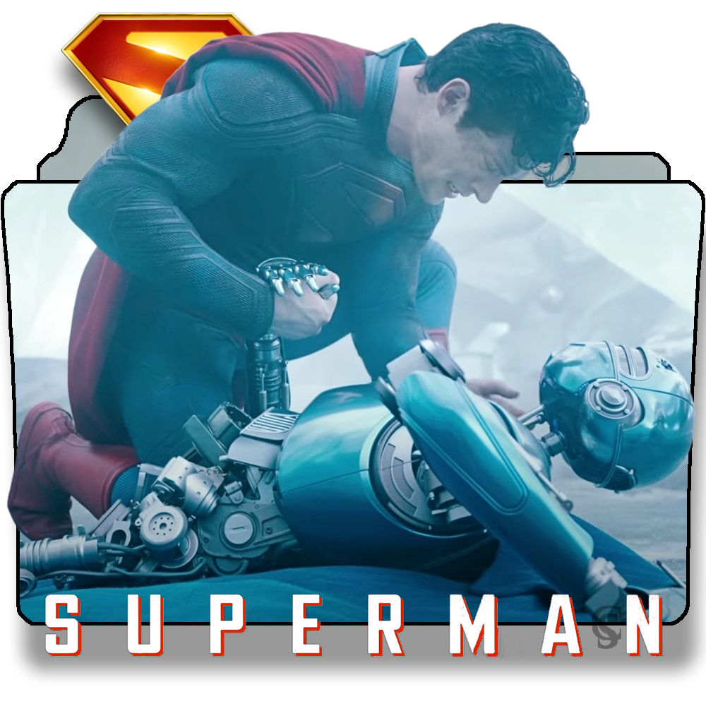 Superman (2025) V4 folder icon by Carrshow on DeviantArt