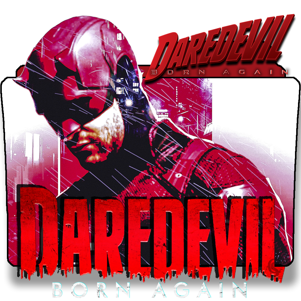 Daredevil: Born Again (2025) V4 folder icon by Carrshow on DeviantArt