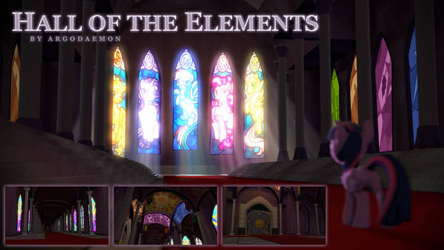 Hall of the Elements Map v2 [SFM Resource]