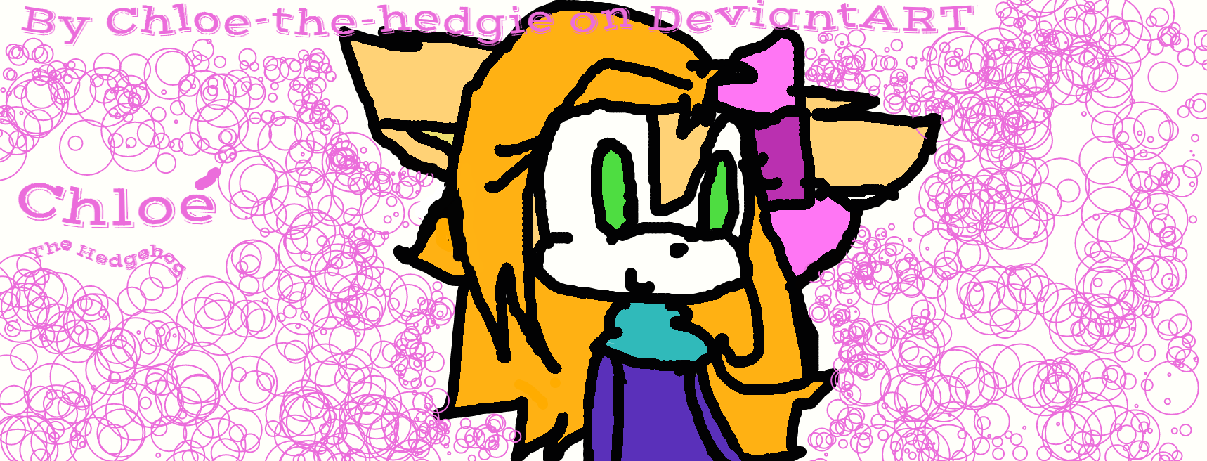 Drawing By Me: Chloe the Hedgehog =3 by Chloe-the-Hedgie on DeviantArt