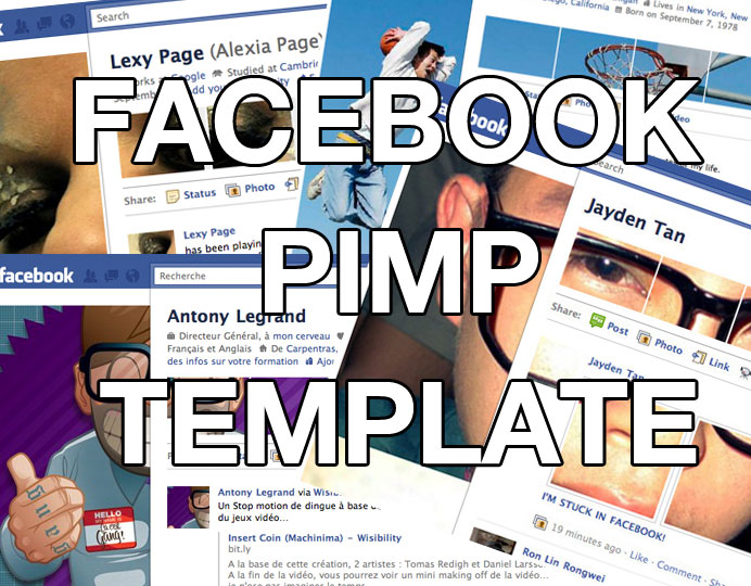 New Facebook Profile Template