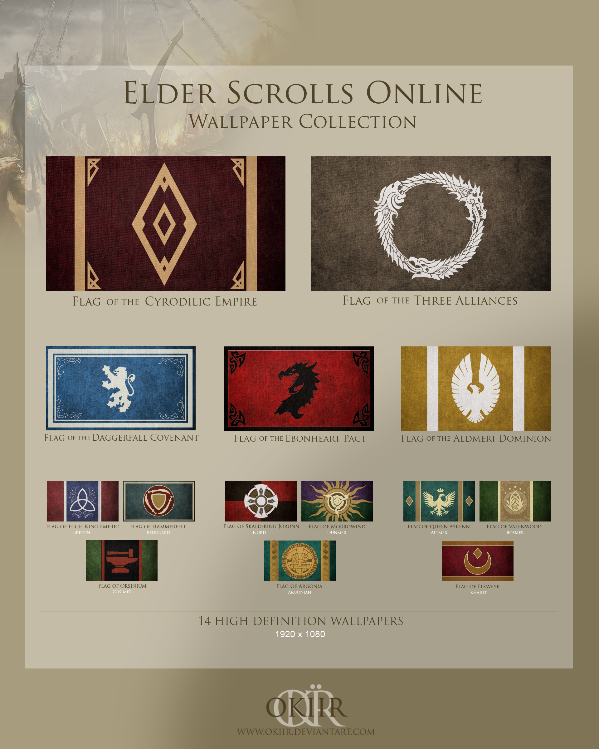 The Elder Scrolls: Complete Wallpaper Collection