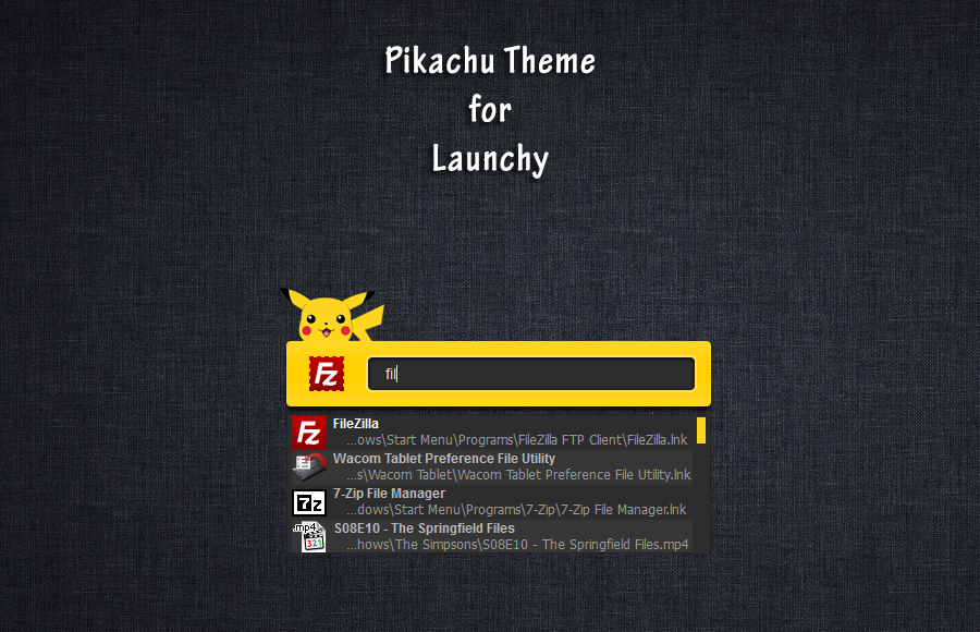 Pikachu Launchy by BTNH108464