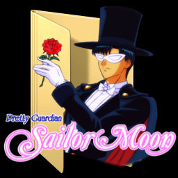 Sailor Moon Tuxedo Mask Folder Icon by madiemouse on DeviantArt