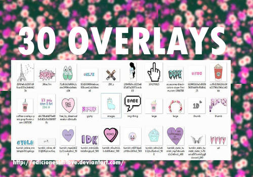 +Pack 30 overlays-Titi