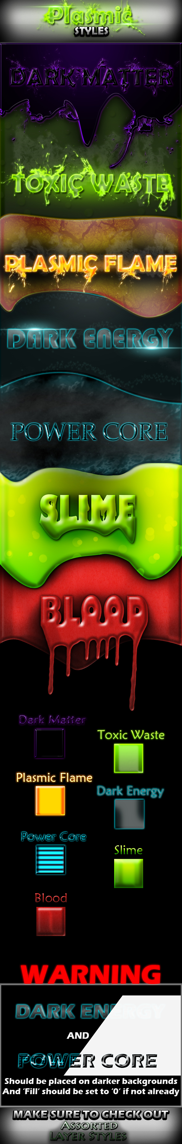 Plasmic Styles -FREE- by XioxGraphix on DeviantArt