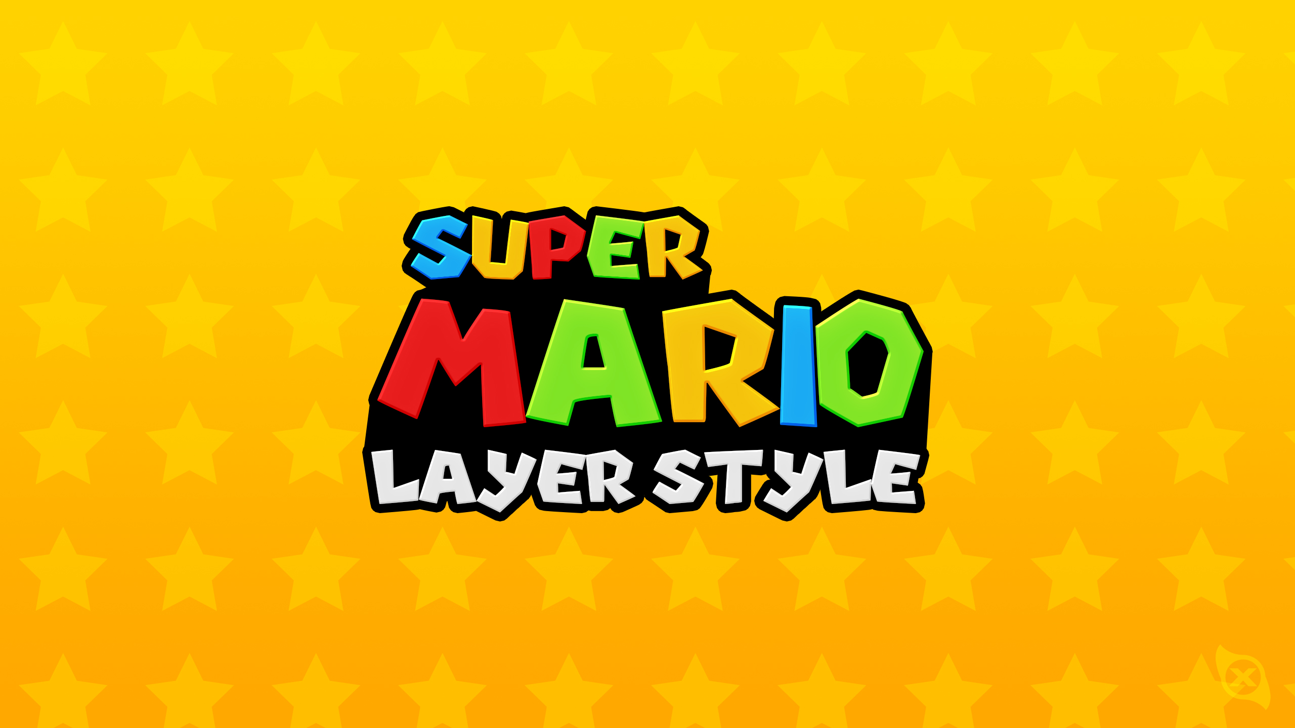 Super Mario Layer Style -FREE-