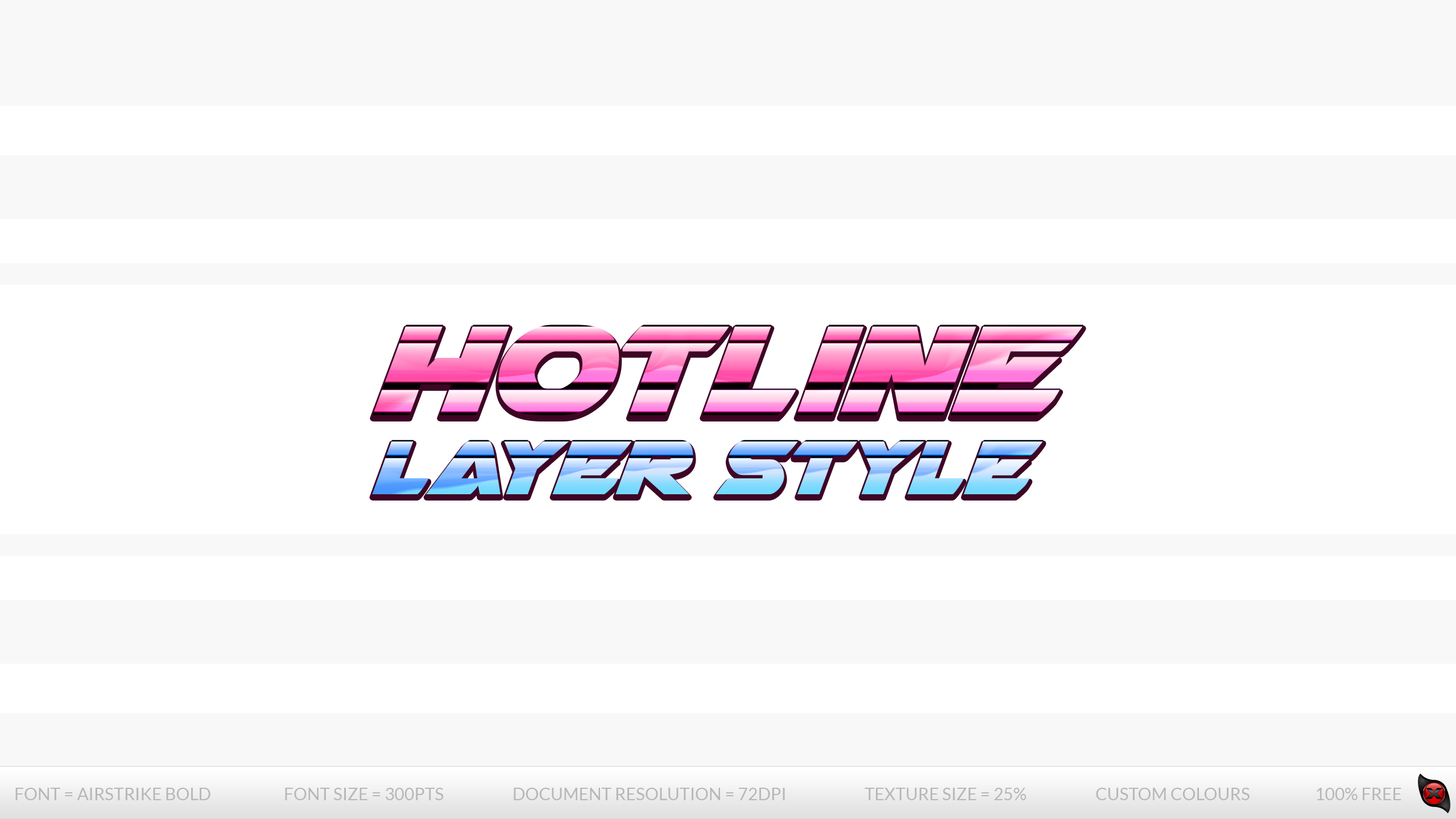Hotline Layer Style -FREE-