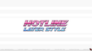 Hotline Layer Style -FREE-