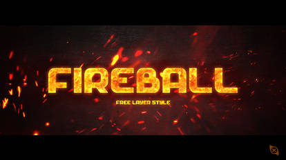 Fireball Layer Style -FREE-